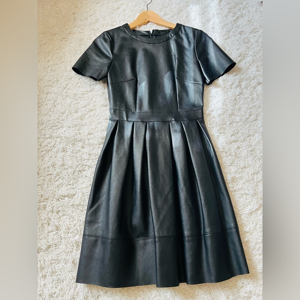 Black Leather Dress